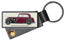 Armstrong Siddeley Sports Foursome (Red) 1934-36 Keyring Lighter